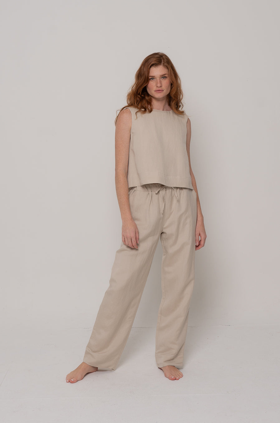 Harper Pant in Natural