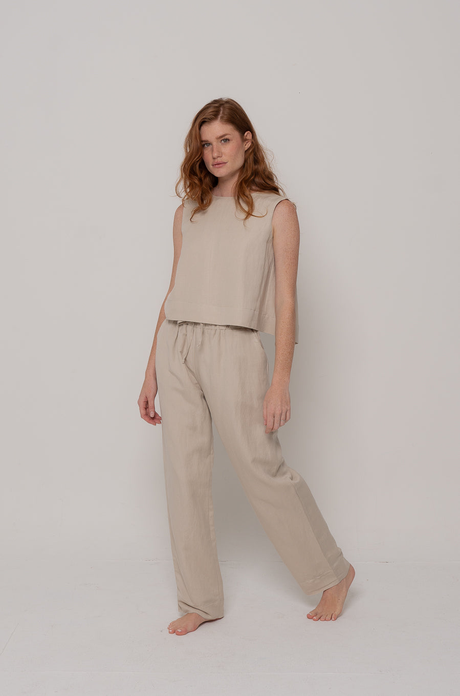 Harper Pant in Natural