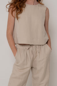 Harper Pant in Natural