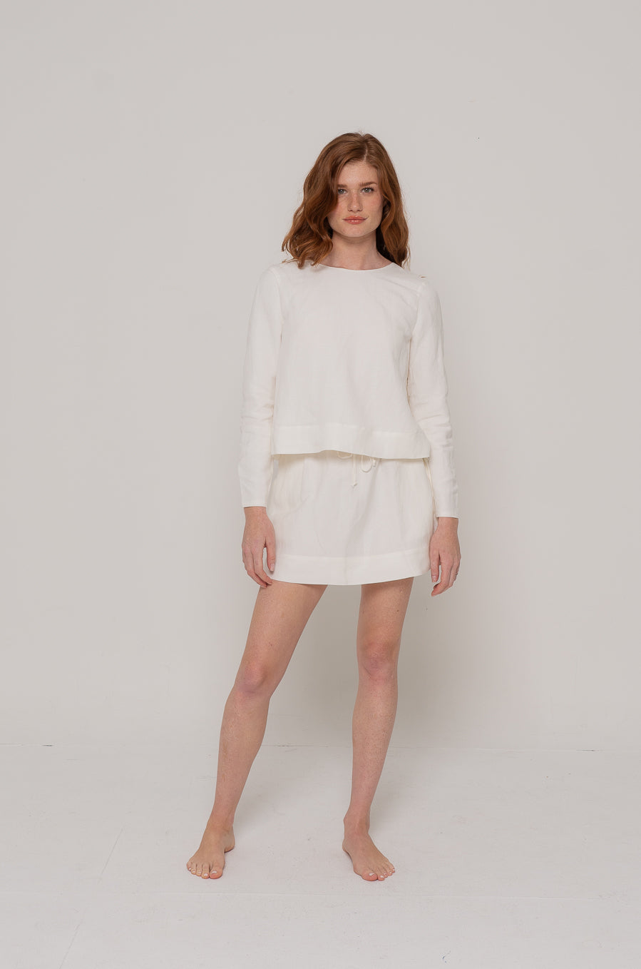 Grace Skirt in White