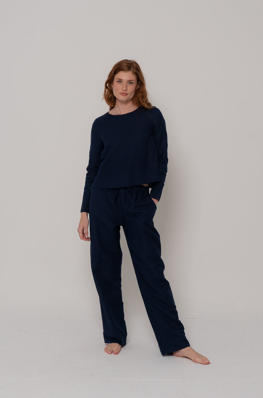 Harper Pant in Navy