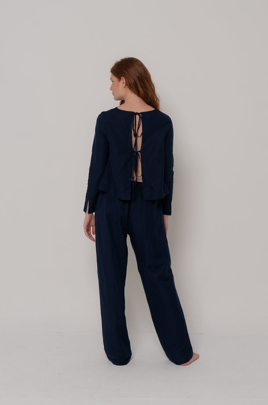 Harper Pant in Navy