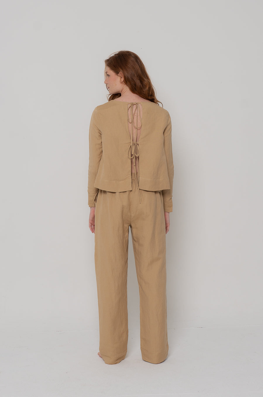 Harper Pant in Tan