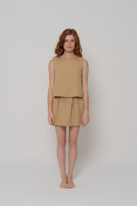 Grace Skirt in Tan
