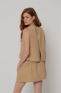 Grace Skirt in Tan