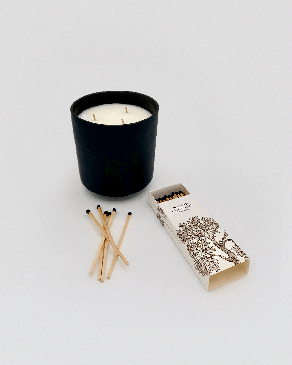 Maison Pechavy Large Candle & Match Set - Casa Nana