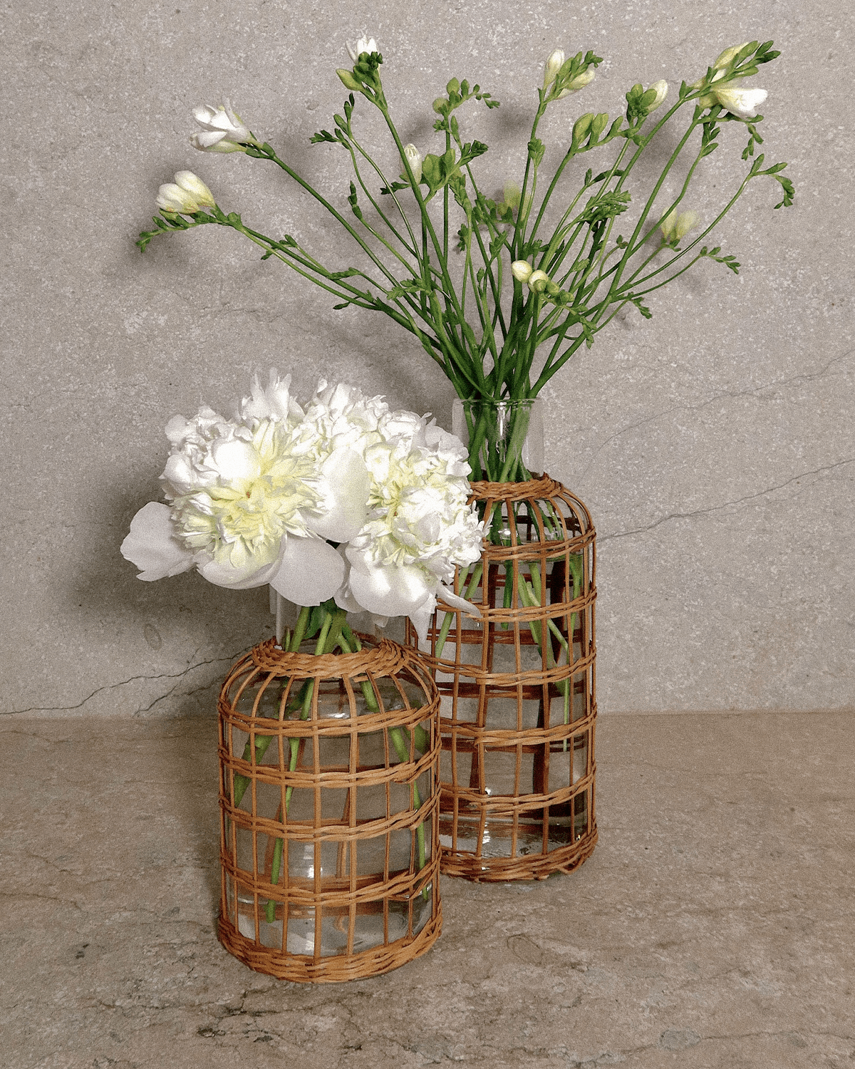 Rattan Cage Carafe - Casa Nana