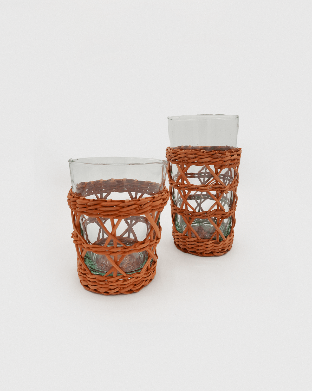 Rattan Cage Glasses - Casa Nana