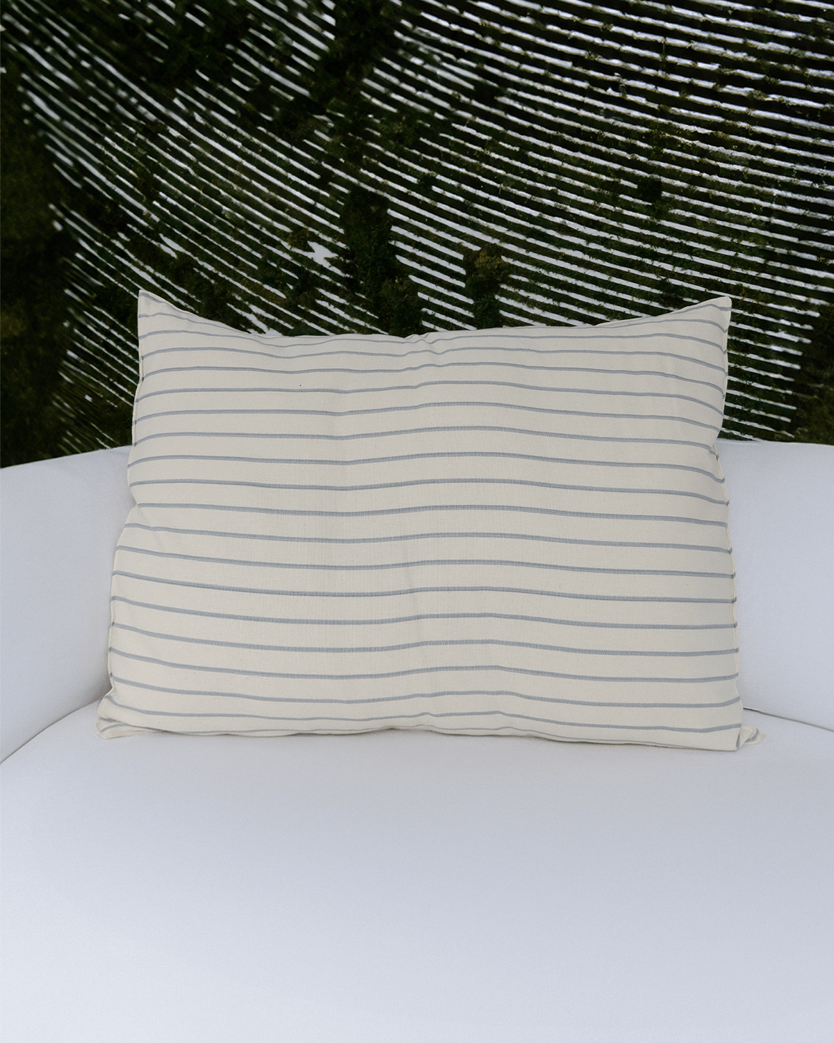 Blue Stripe Large Pillow - Casa Nana