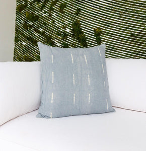 Blue Pattern Pillow - Casa Nana