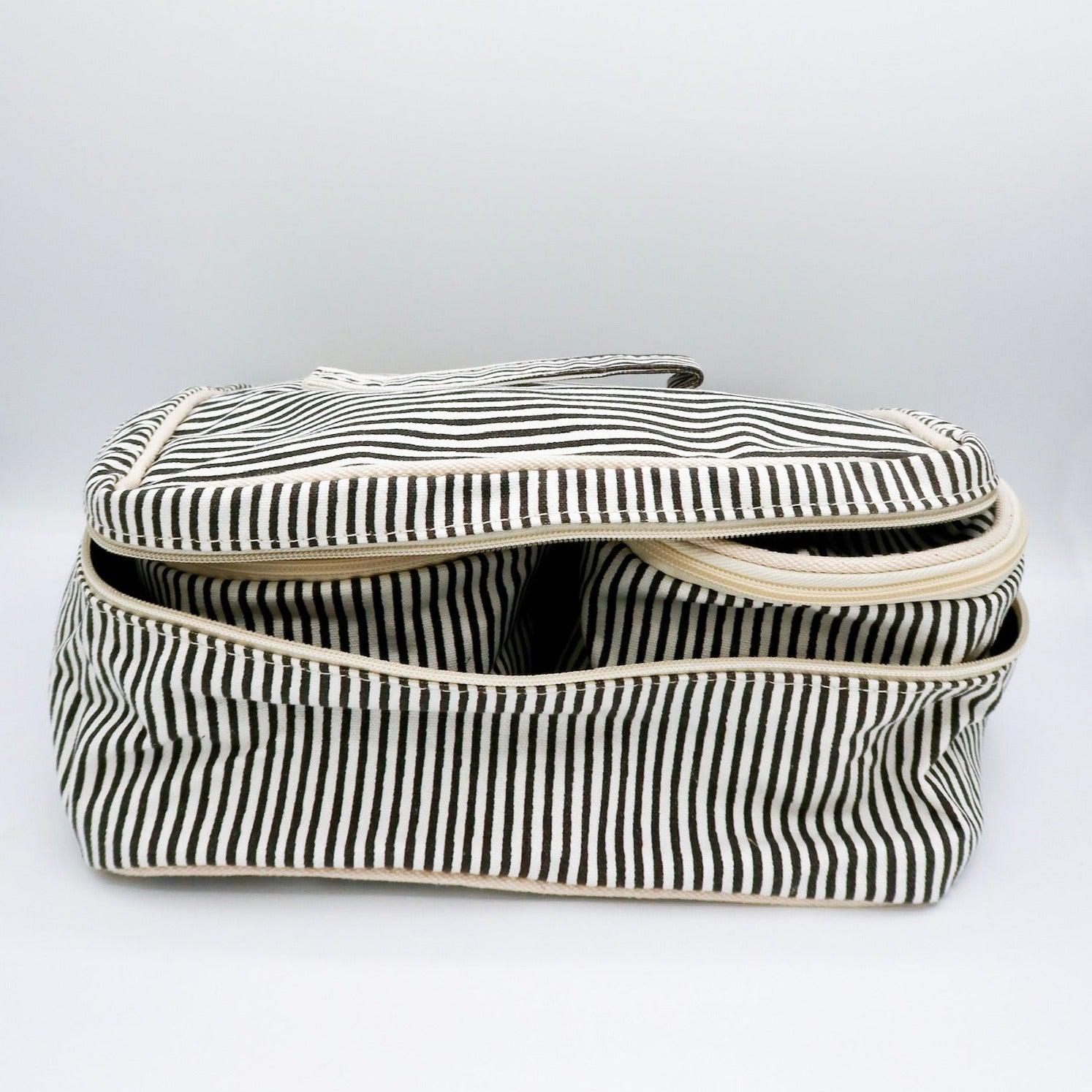 Striped Toiletry Bag Set - Casa Nana